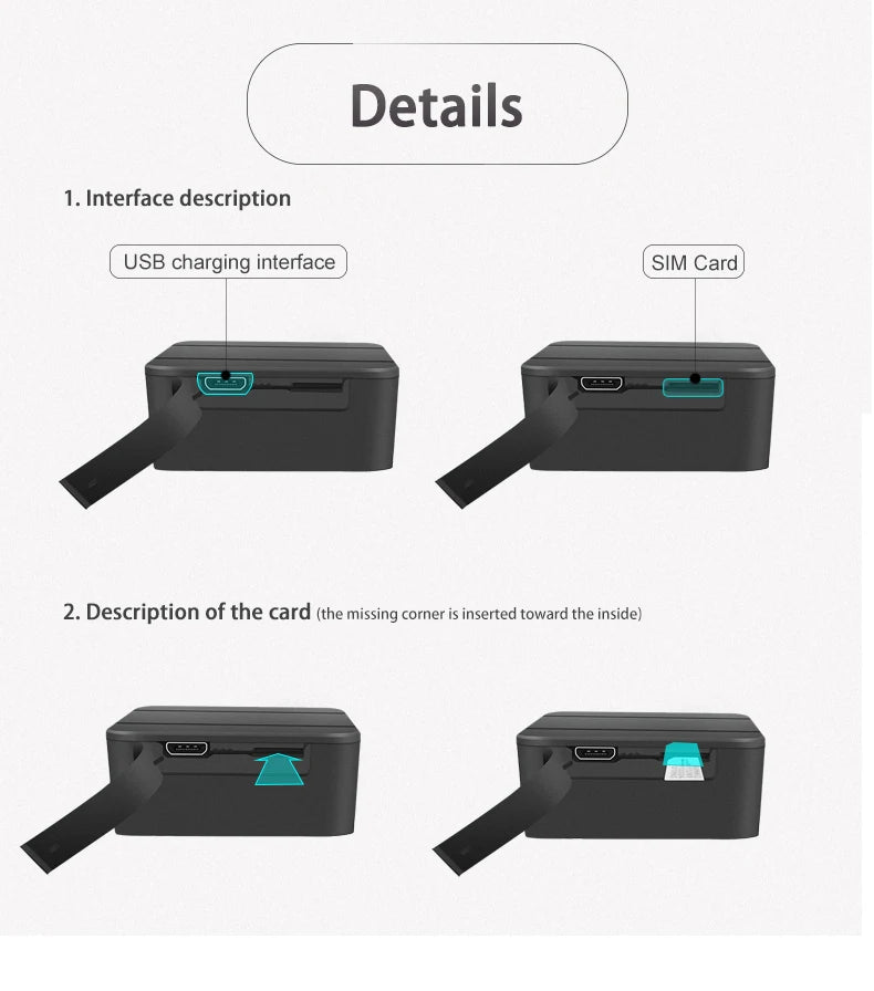 2G 4G Mini GPS Tracker Car pet Kids Valuables Voice Monitor move Vibration SMS call alarm Locator Tracking 1200mA free Platform