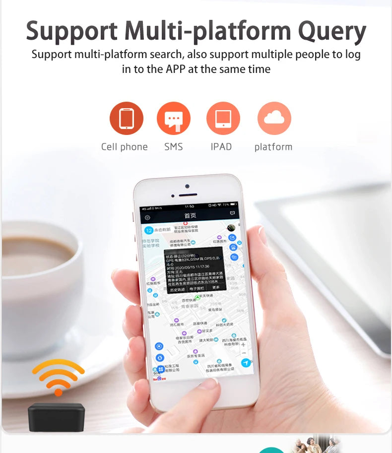 2G 4G Mini GPS Tracker Car pet Kids Valuables Voice Monitor move Vibration SMS call alarm Locator Tracking 1200mA free Platform