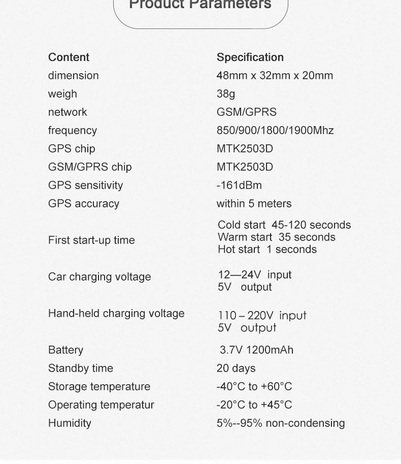2G 4G Mini GPS Tracker Car pet Kids Valuables Voice Monitor move Vibration SMS call alarm Locator Tracking 1200mA free Platform