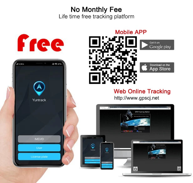 2G 4G Mini GPS Tracker Car pet Kids Valuables Voice Monitor move Vibration SMS call alarm Locator Tracking 1200mA free Platform